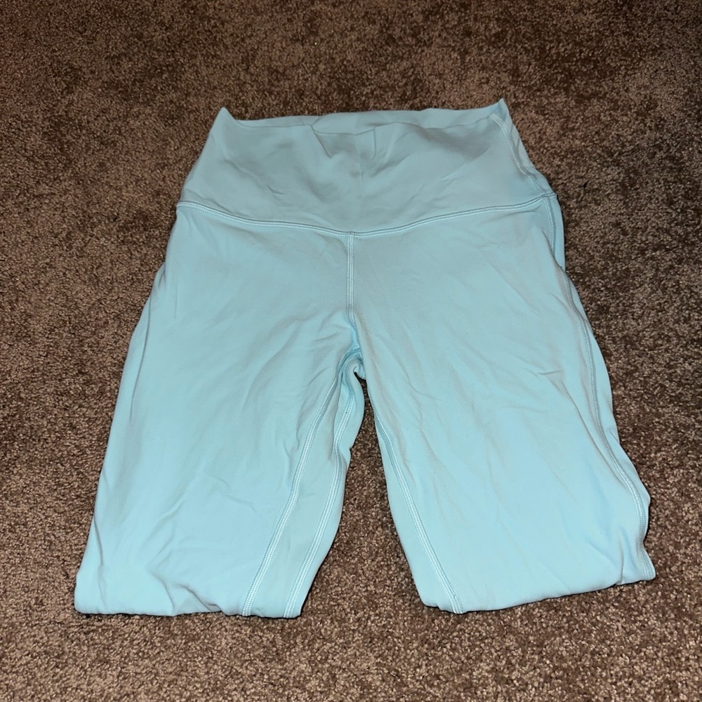 Lululemon Tiffany Blue align leggings 6
